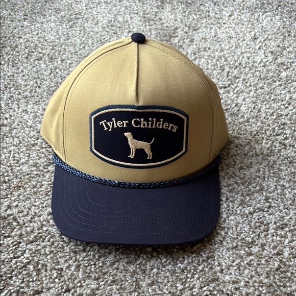Tyler Childers Tan and Navy Cap - Picture 1 of 4